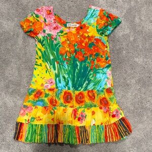 Jams World Floral Dress Size Small